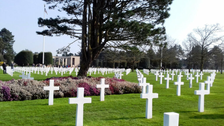 D-DAY American Cemetery of Colleville-sur-Mer by France DMC Alliance