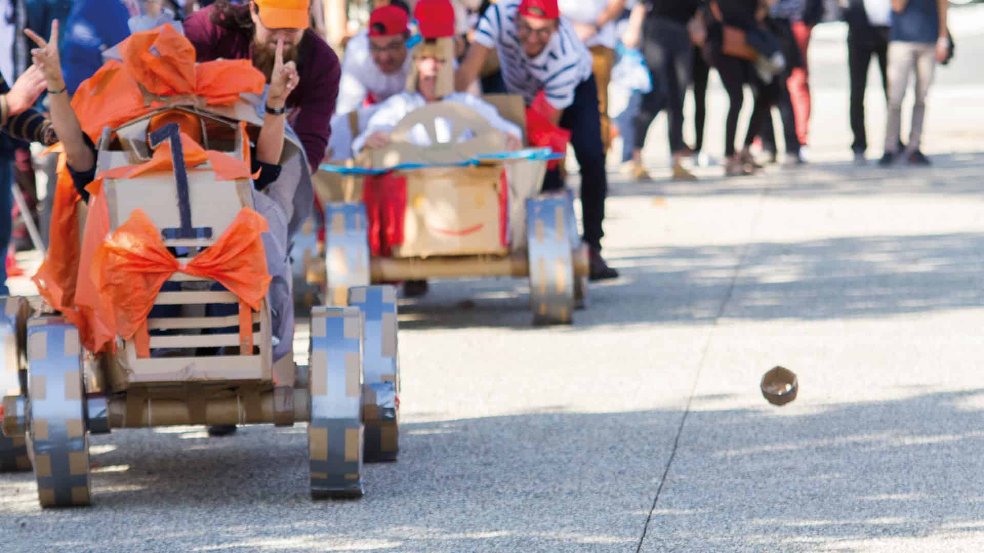 Lire la suite à propos de l’article Séminaire champion de cohésion, F1 en carton sur les 24h du Mans