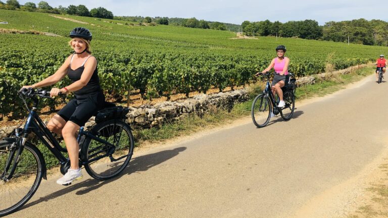 France à vélo côte de beaune et de nuits